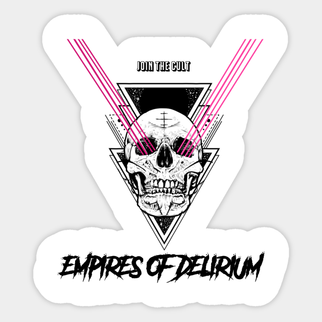 Join the Cult (light colored merch) Rock Sticker TeePublic